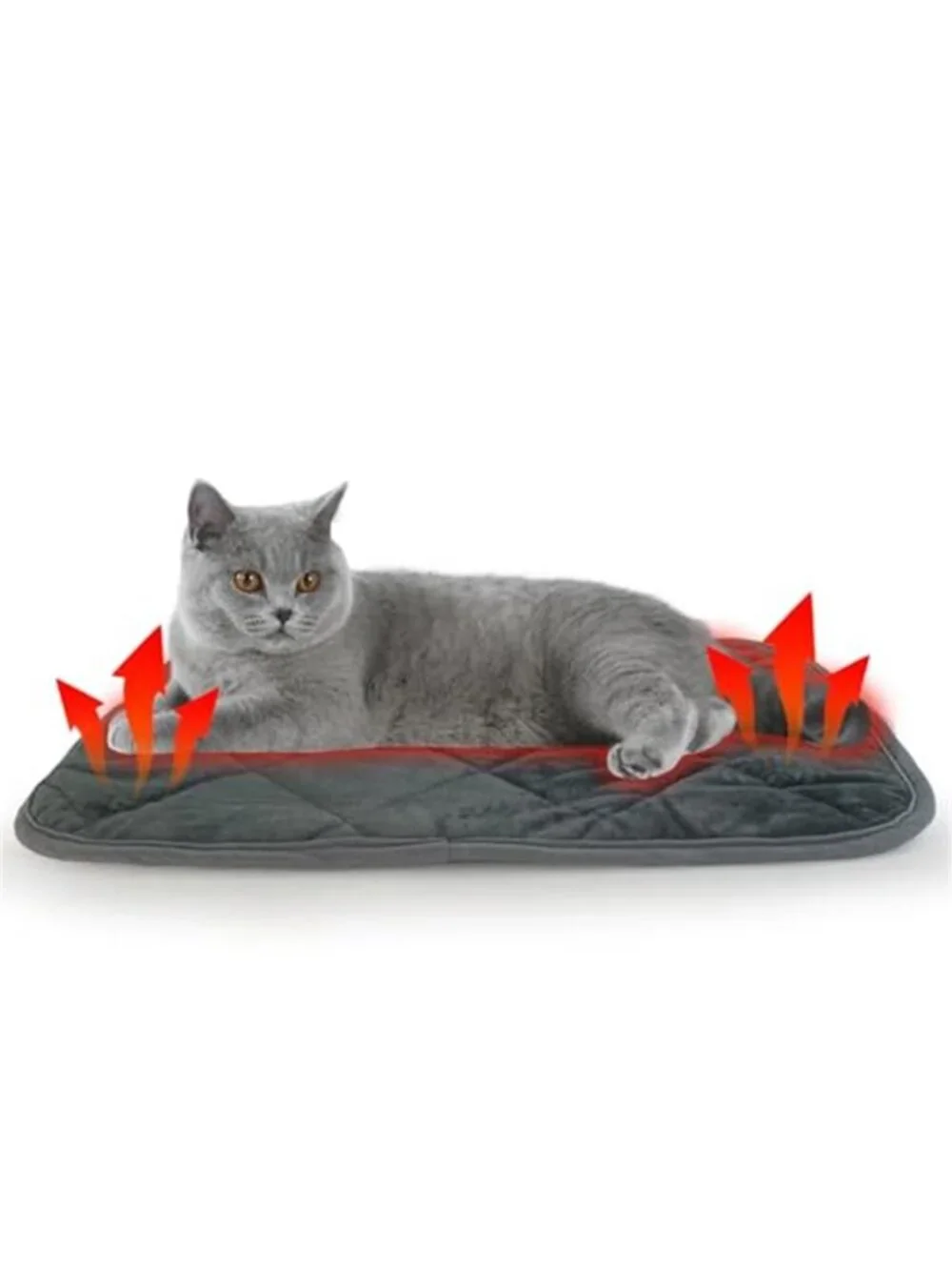 Self Warming Pet Mat Dog Cat Heating Pad Thermal Crate Bed No Electricity